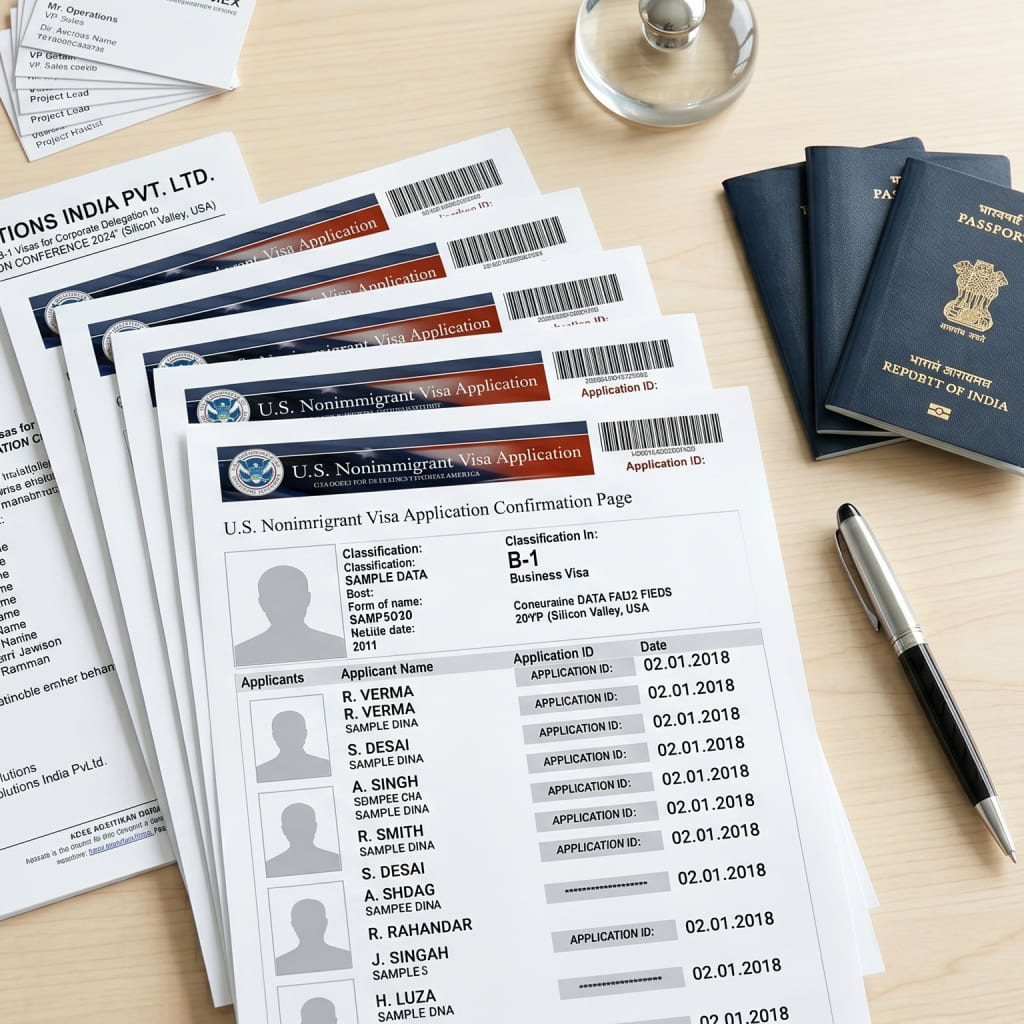 B1 US Visa for Founders, business owners, Corporate managers attending U.S. meetings, negotiations, or site visits