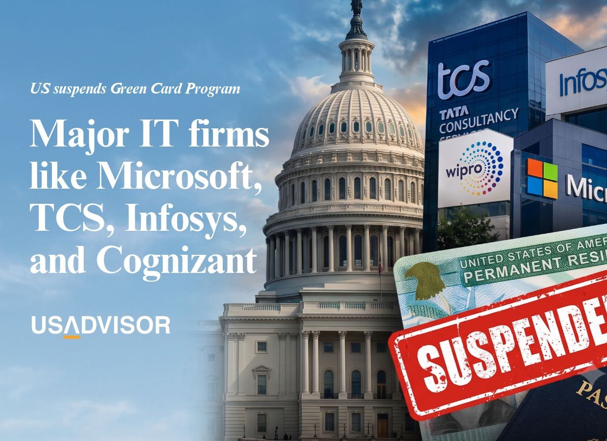US Suspends Microsoft, Infosys, TCS from Green Card Program (Oct 2026)
